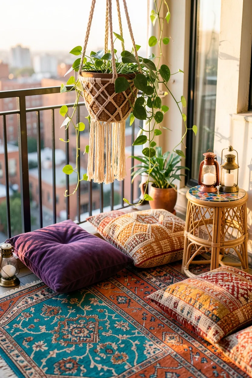 Bohemian Balcony Vibes