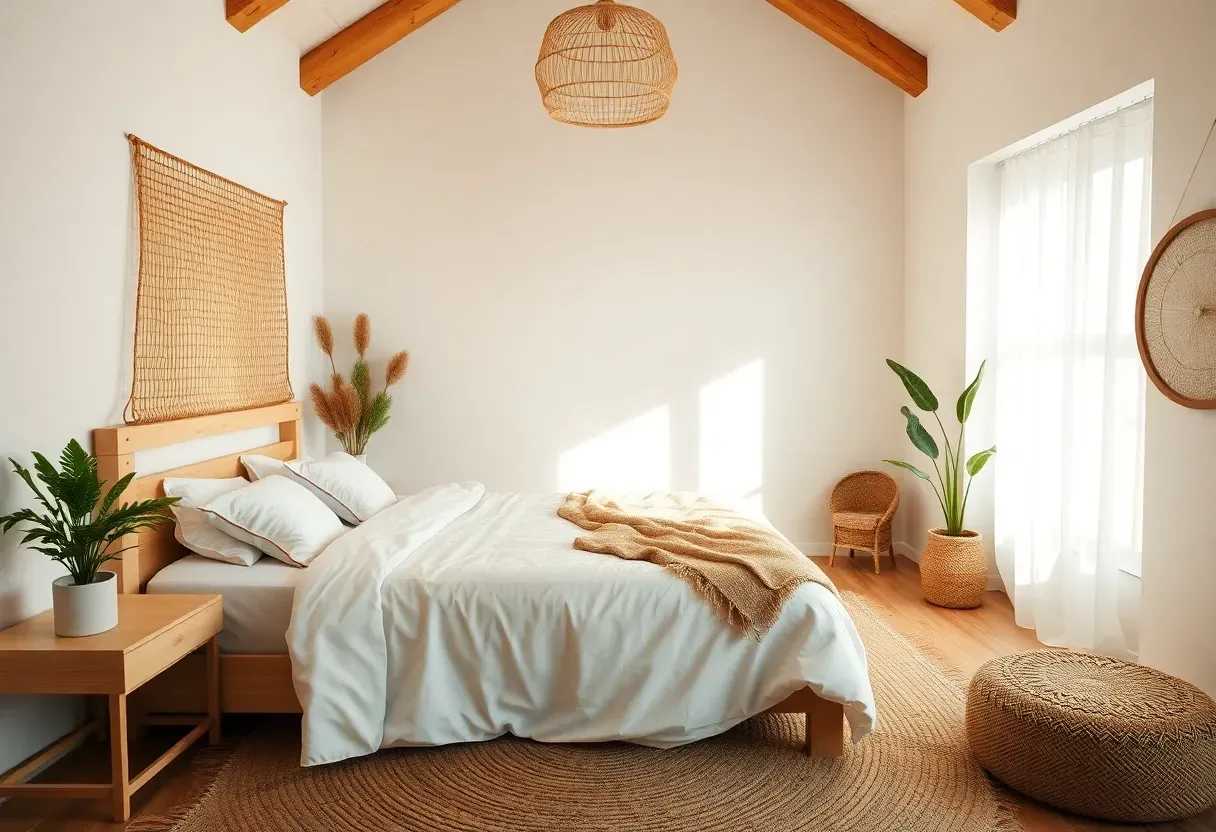 17 Minimalist Boho Bedroom Ideas for Effortless Style for Comfort and Visual Balance