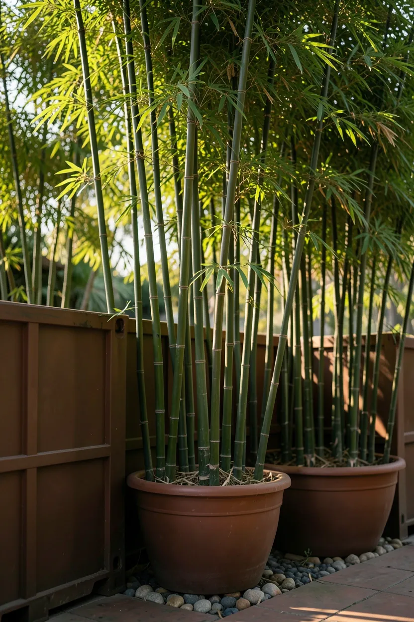 Bamboo Privacy Screen