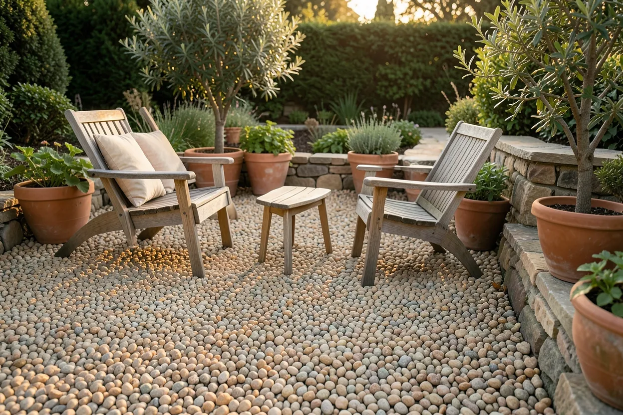27 Gorgeous Pea Gravel Patio Ideas for Outdoor Charm That Actually Work in Real Homes