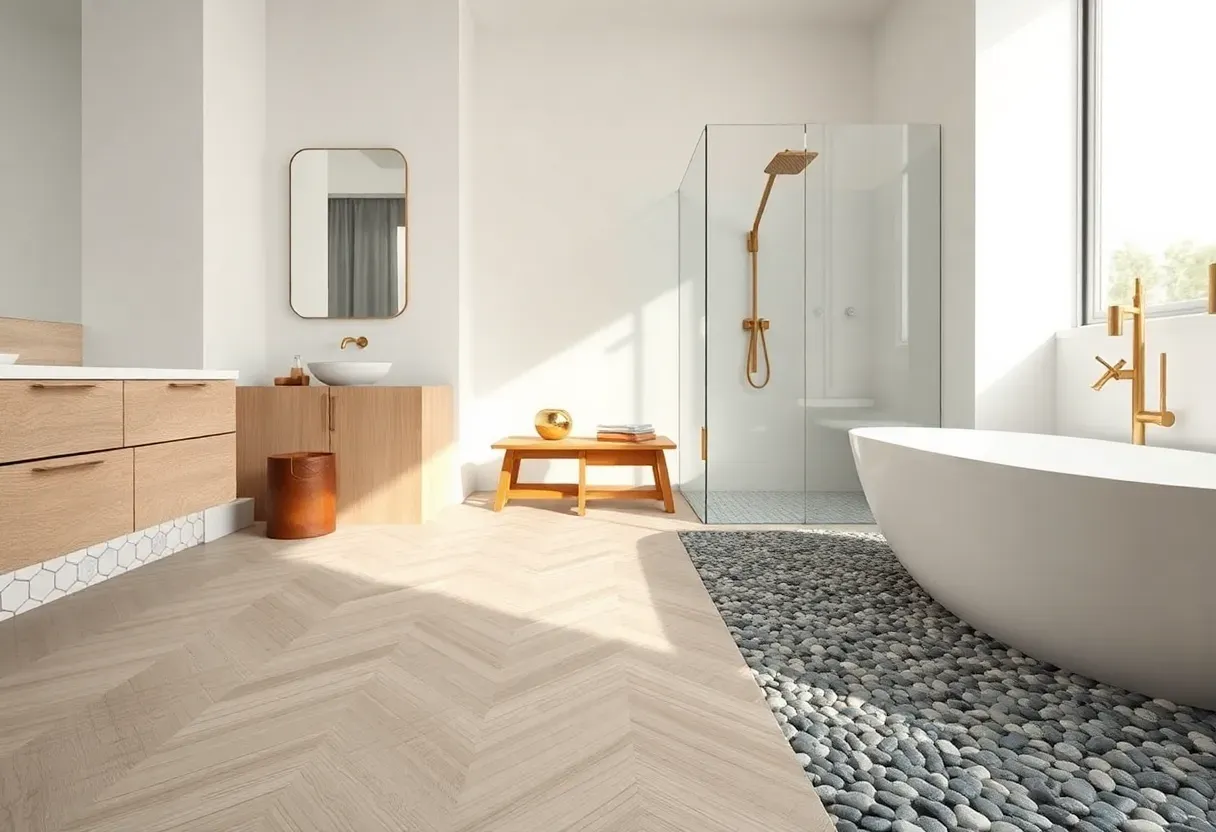 27 Bathroom Floor Ideas That Actually Last