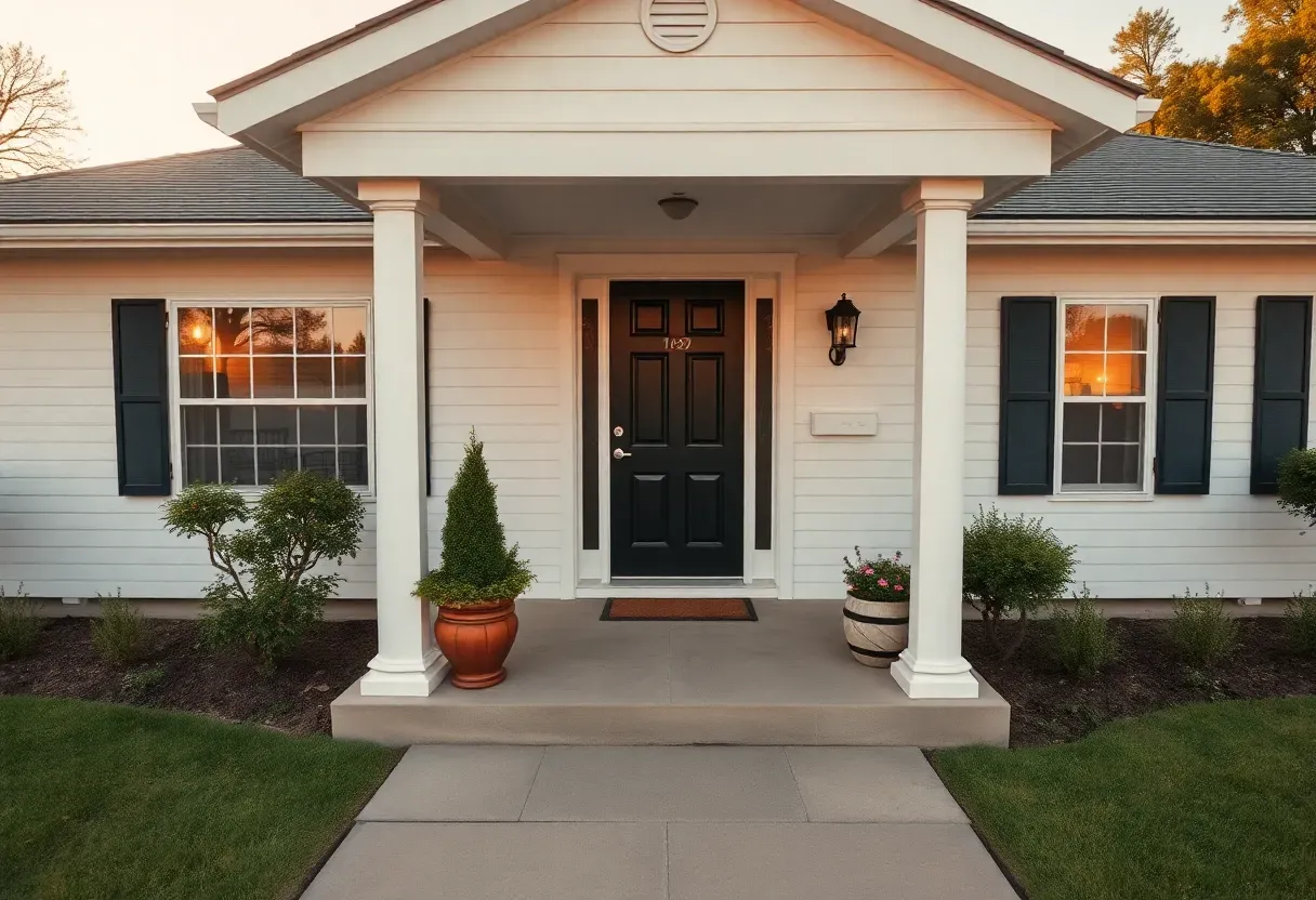 27 Front Porch Ideas for Ranch Style Homes Before and After