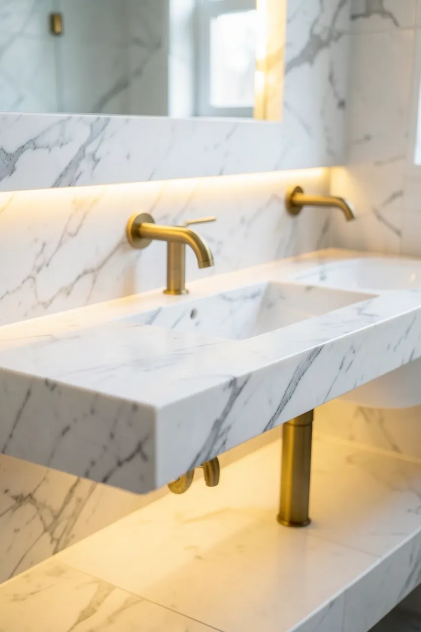 29 Modern Luxury Bathroom Ideas for a Calm and Modern Space