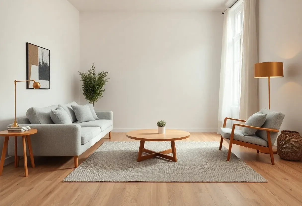 21 Scandinavian Mid-Century Living Room Decor Ideas