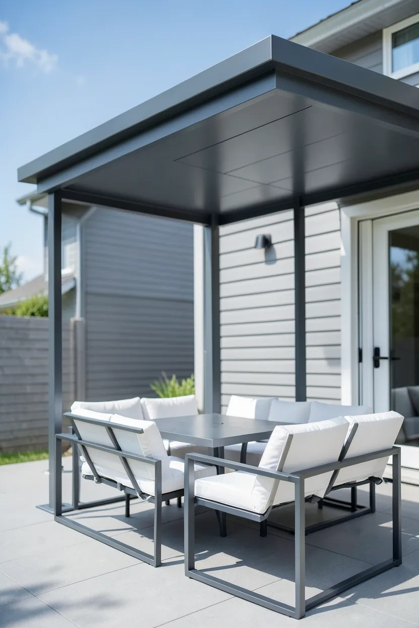 Modern Aluminum Patio Cover