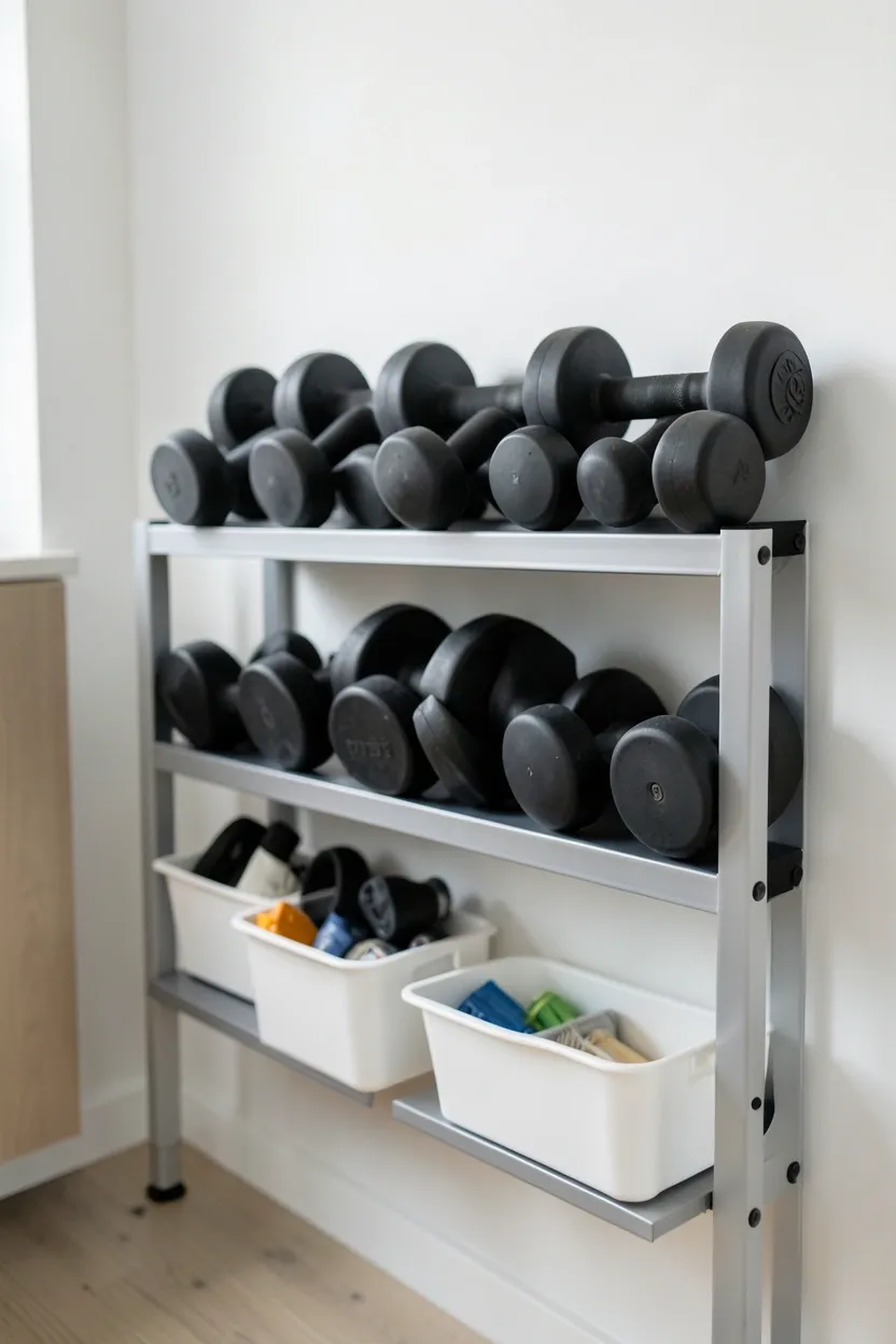 23 Mini Gym at Home Ideas with Smart Storage for Small Spaces