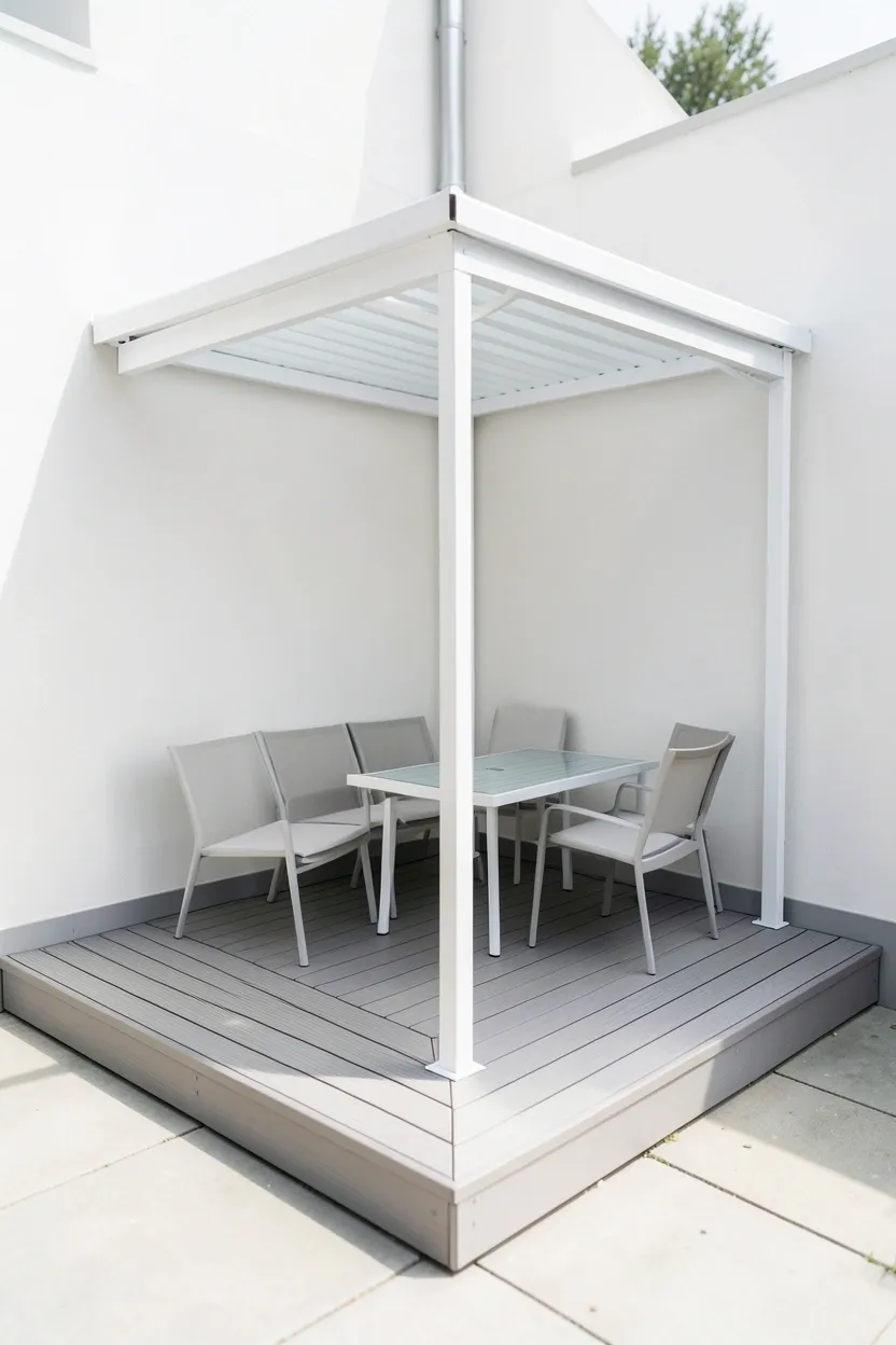 Corner Pergola Design