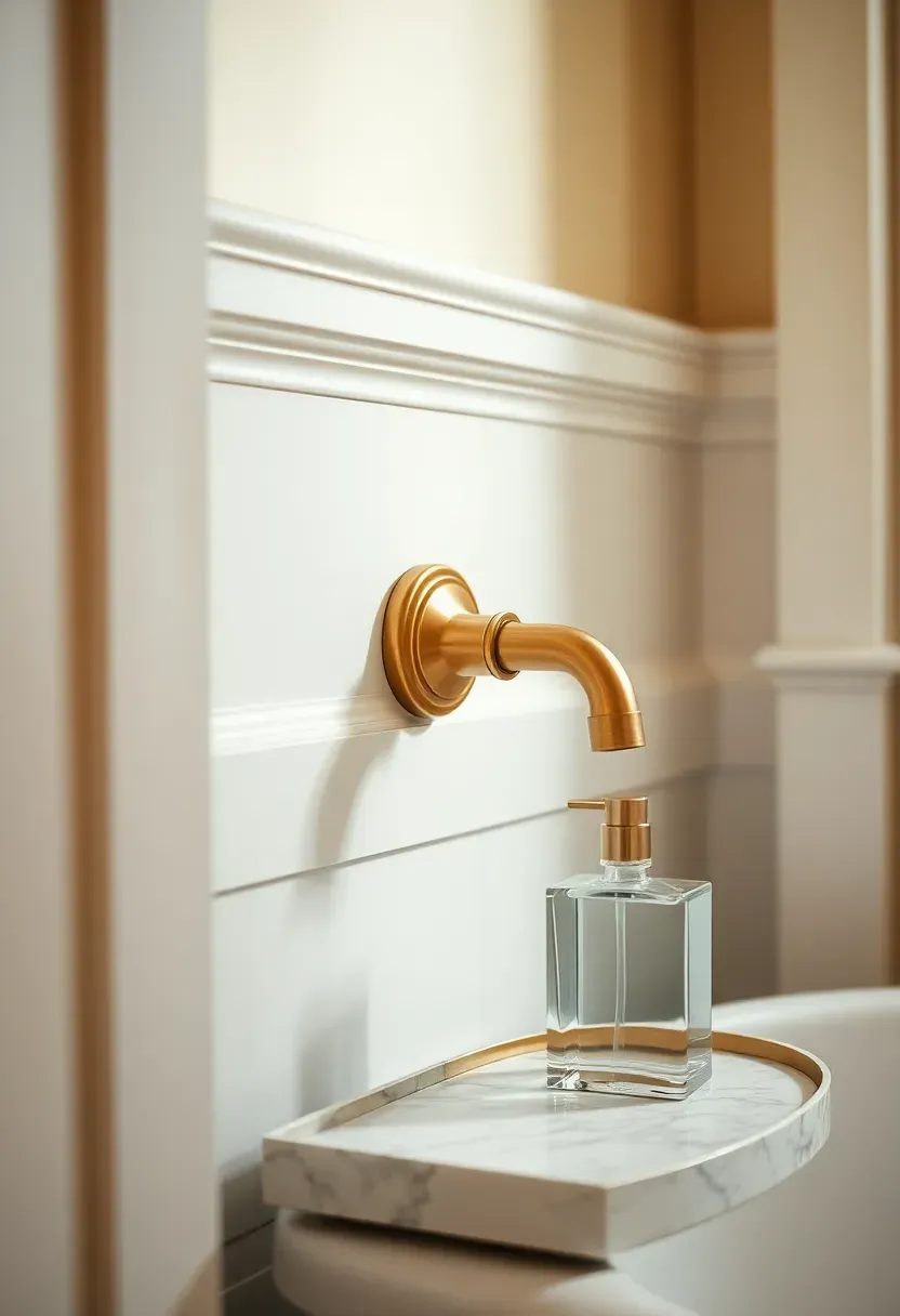 Parisian classic molding and gold