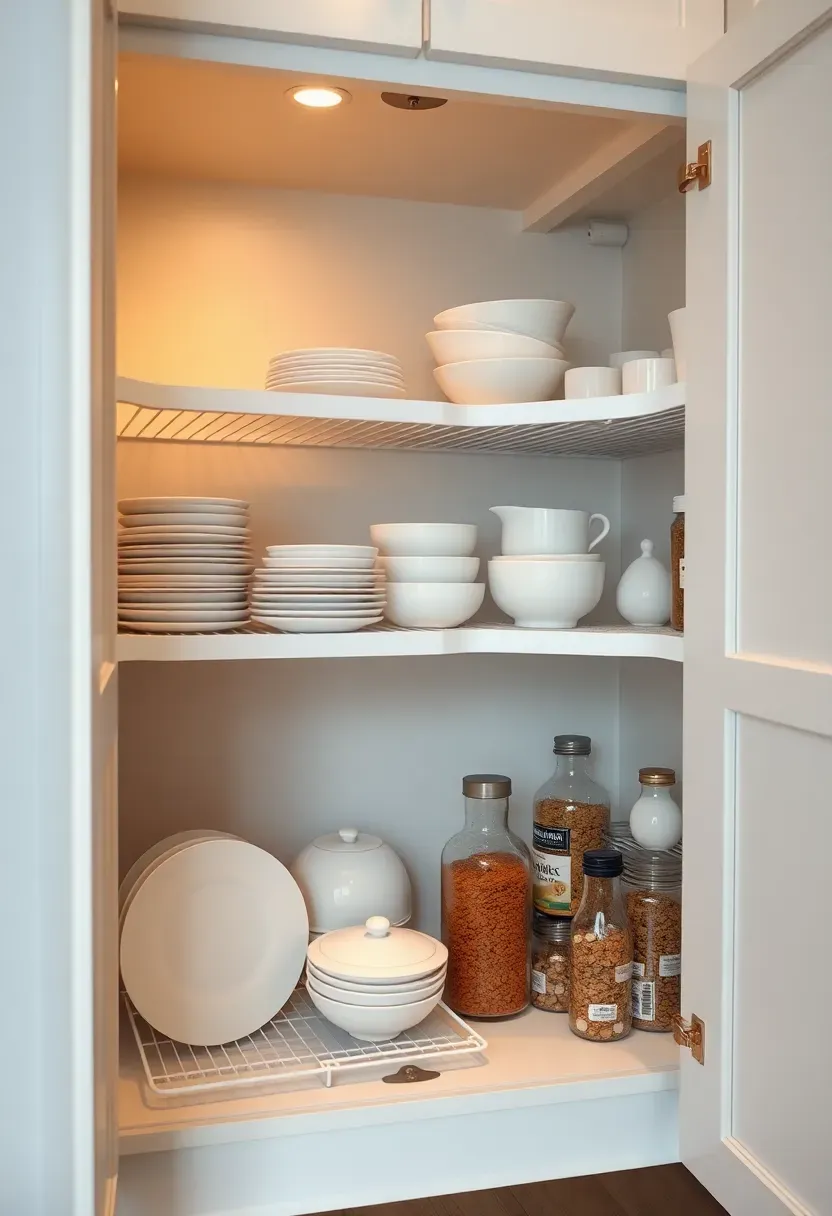 Smart storage corners