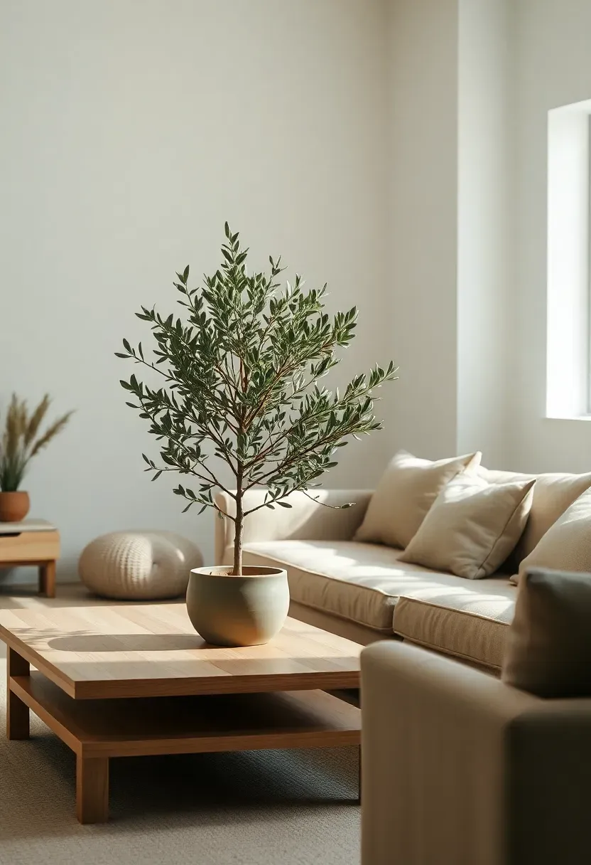 Indoor Tree Moment as Living Sculpture