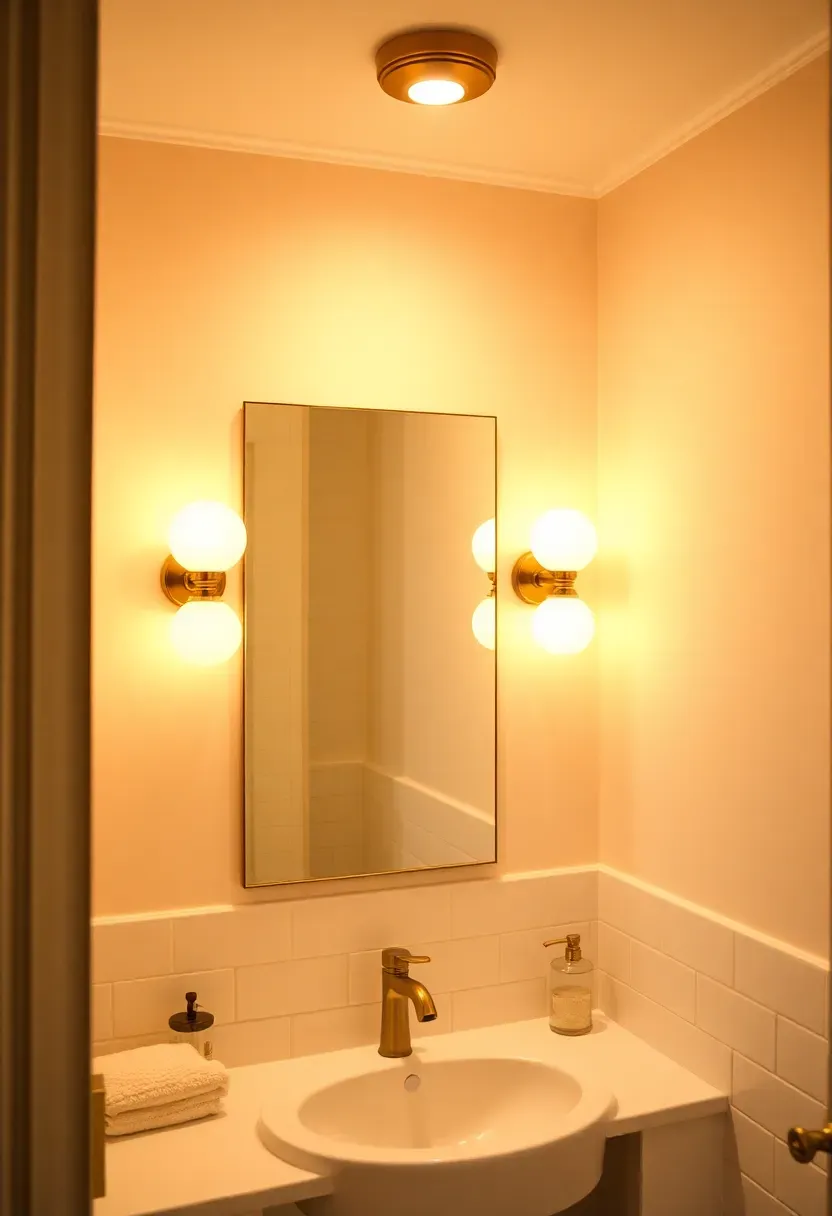 Soft ambient lighting glow