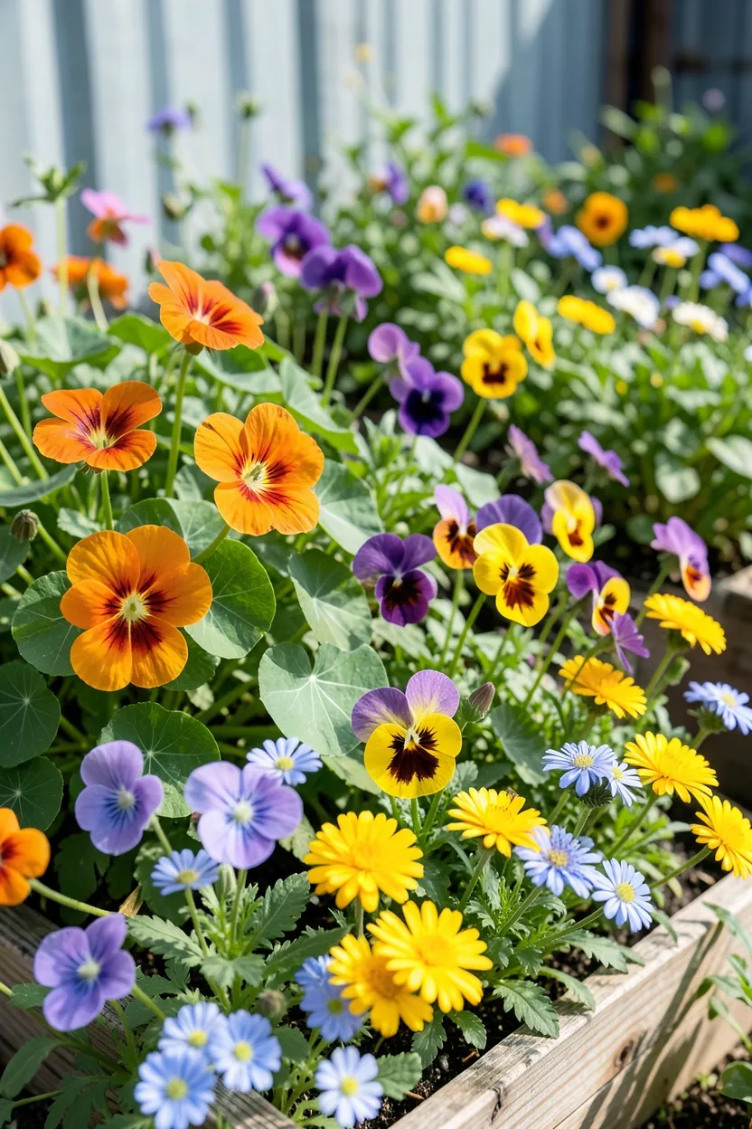 Edible Flower Garden