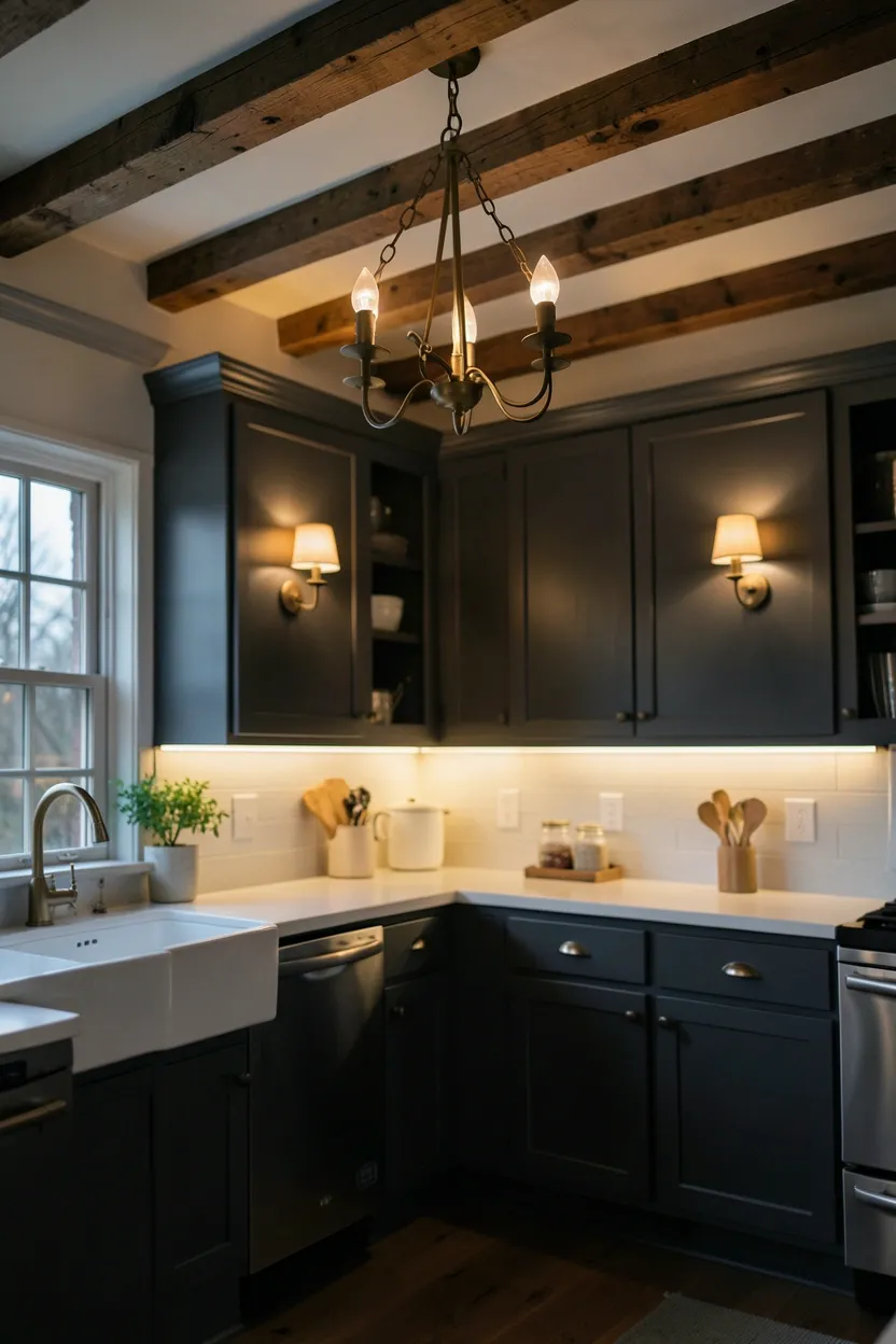 Farmhouse Style Lighting Design