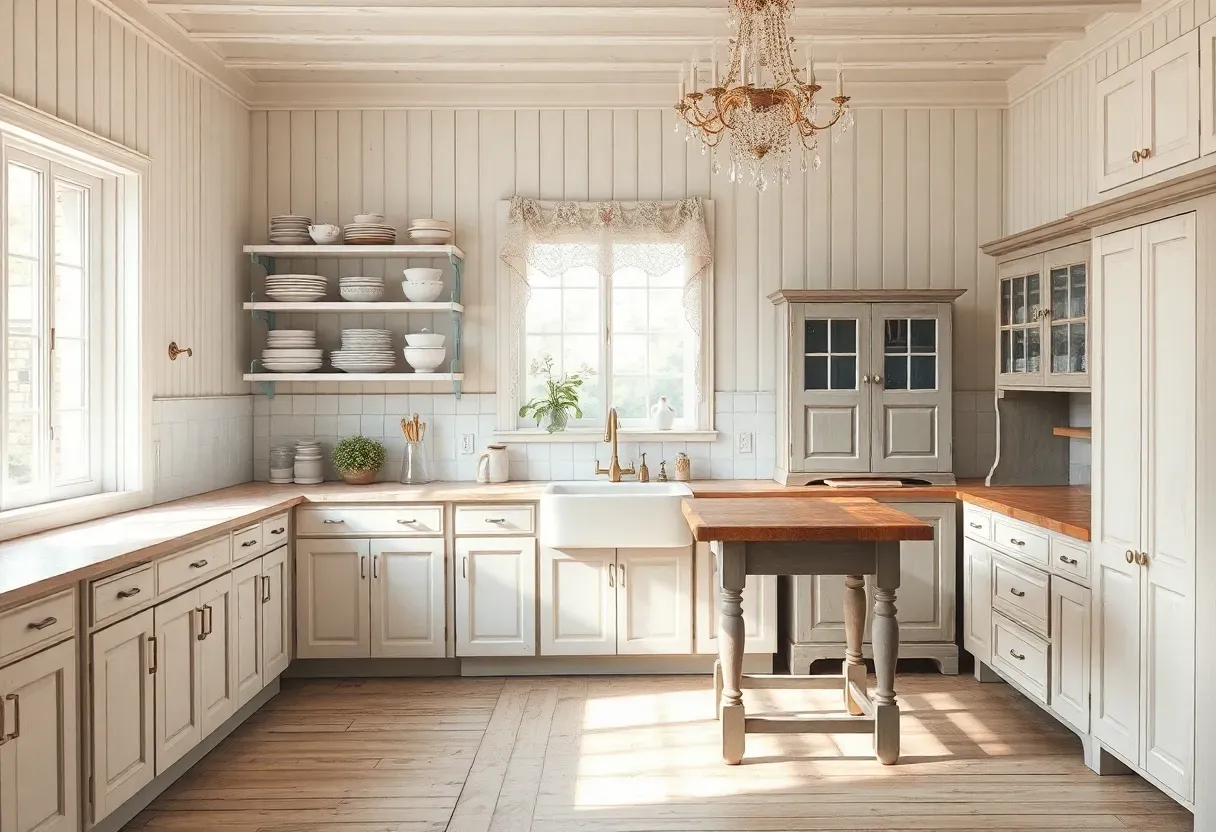 21 Shabby Chic Kitchen Ideas for a Warm Cottage Feel