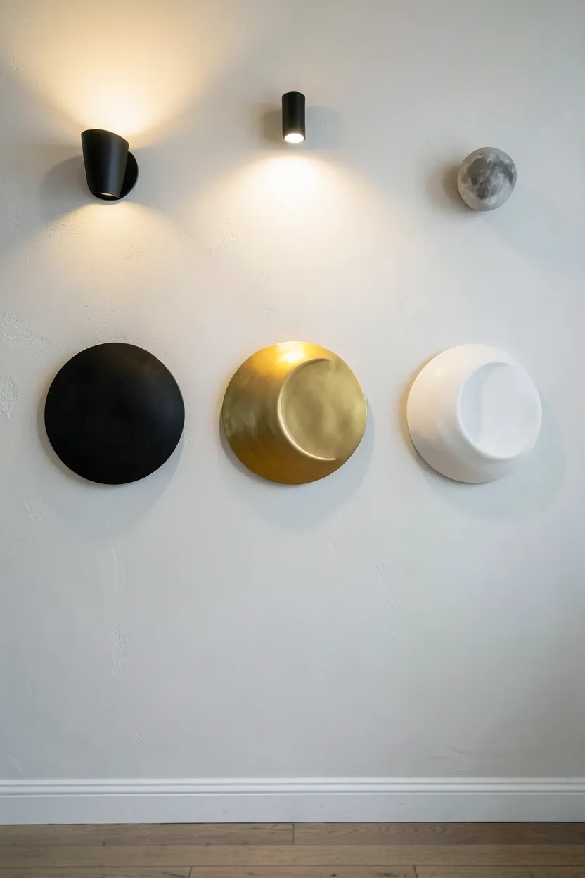 16. Elegant Moon Phase Display