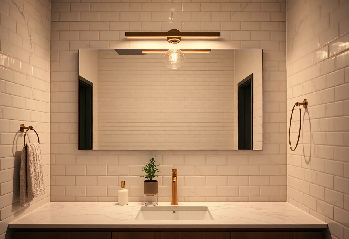 23 Bathroom Lighting Ideas Over Mirror
