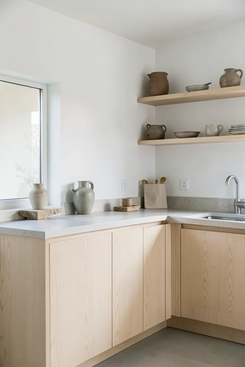 Integrated Dining Modern Kitchen