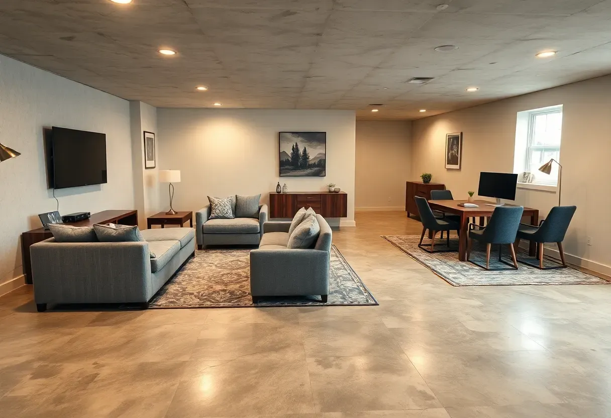 17 Basement Layout Ideas