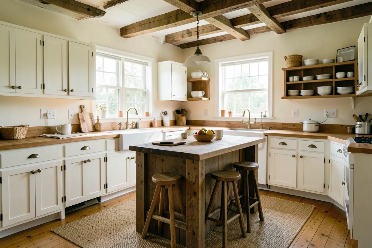 25 Cozy Cottage Kitchen Ideas for a Charming Rustic Look