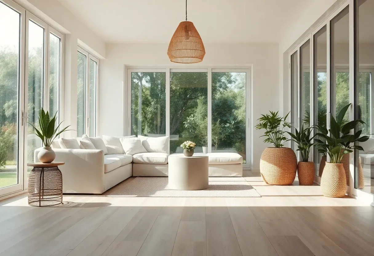 17 Modern Sunroom Ideas with Clean Lines, Light Neutrals, and Texture