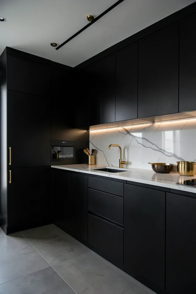 Floor-to-Ceiling Window Kitchen