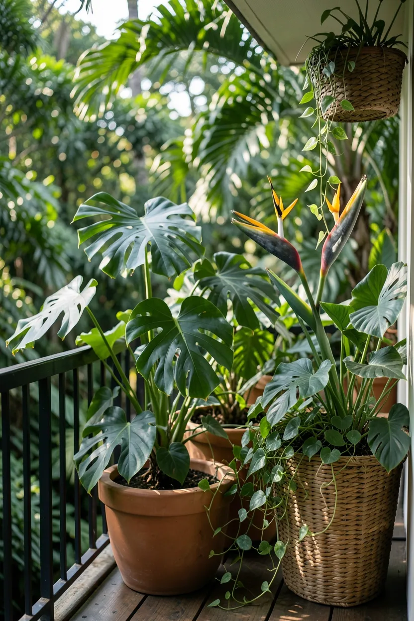 Potted Jungle Plants for a Lush Oasis