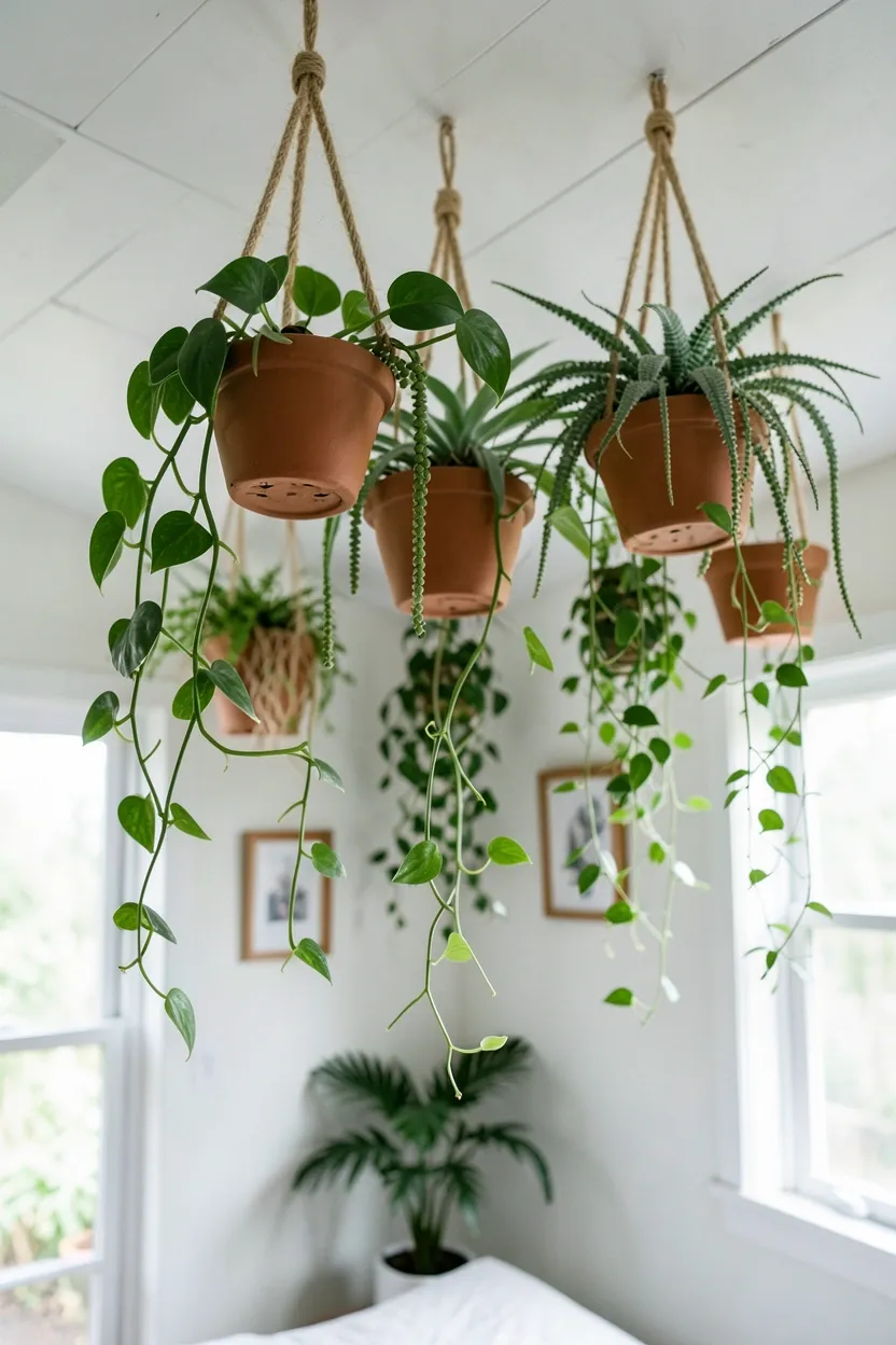 Hanging Plants for Indoor Jungle Vibes