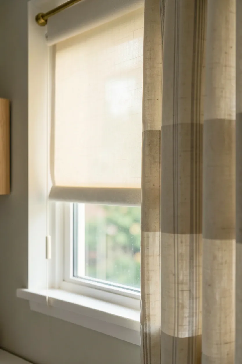 Layered window treatments