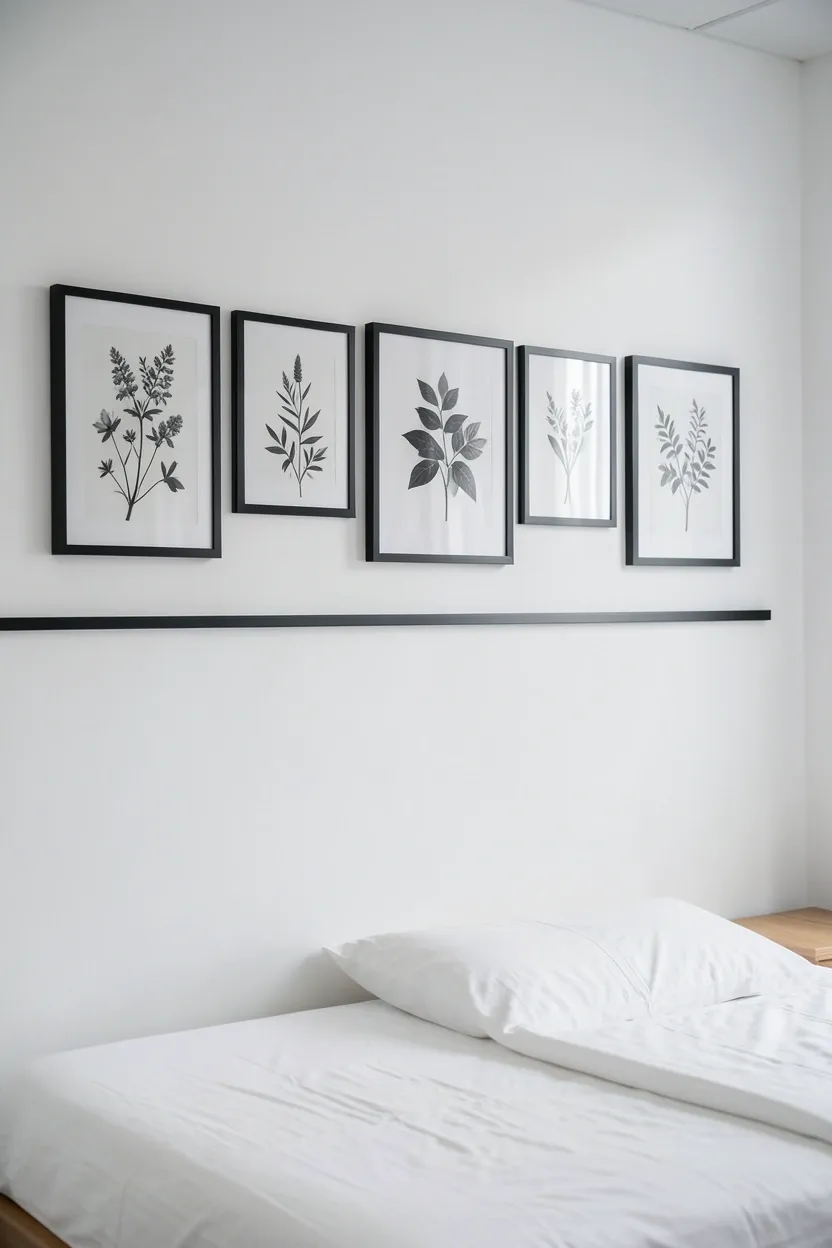 Minimalist Art Gallery Wall