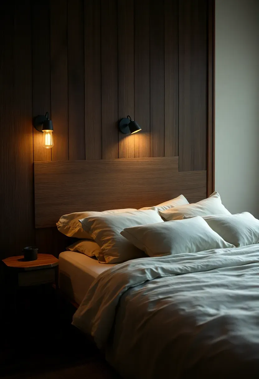 Ambient lighting plan with low-glow sconces