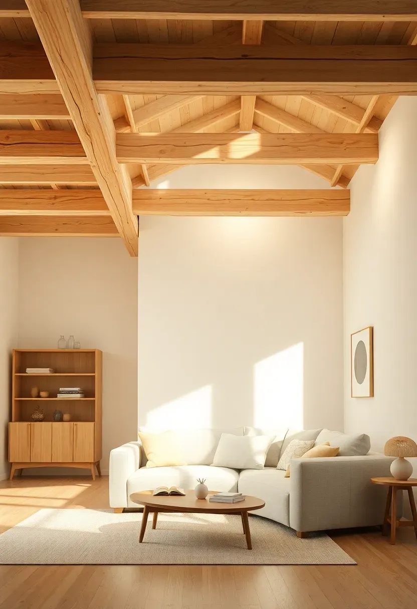 Ceiling Beam Bounce for Open-Plan Calm