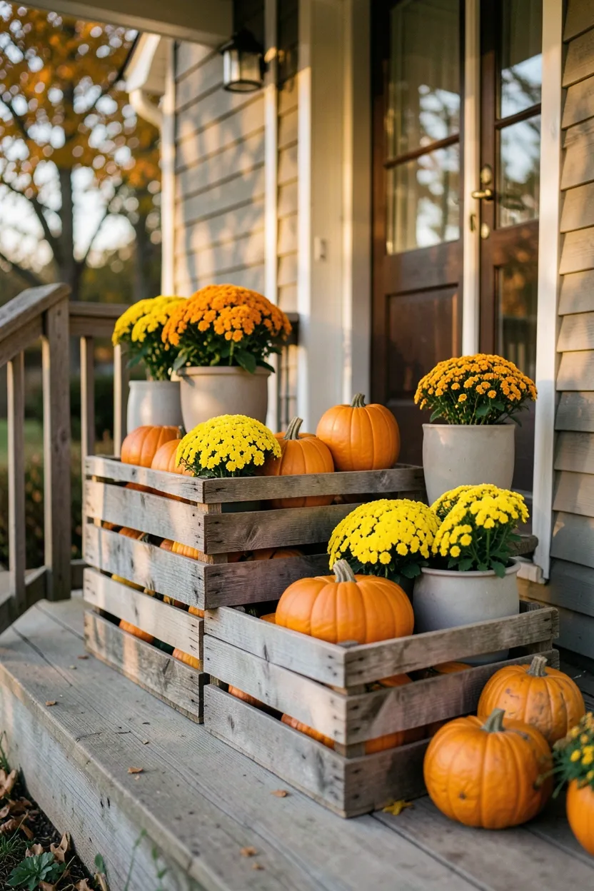 21 Gorgeous Fall Front Porch for a More Thoughtful Home