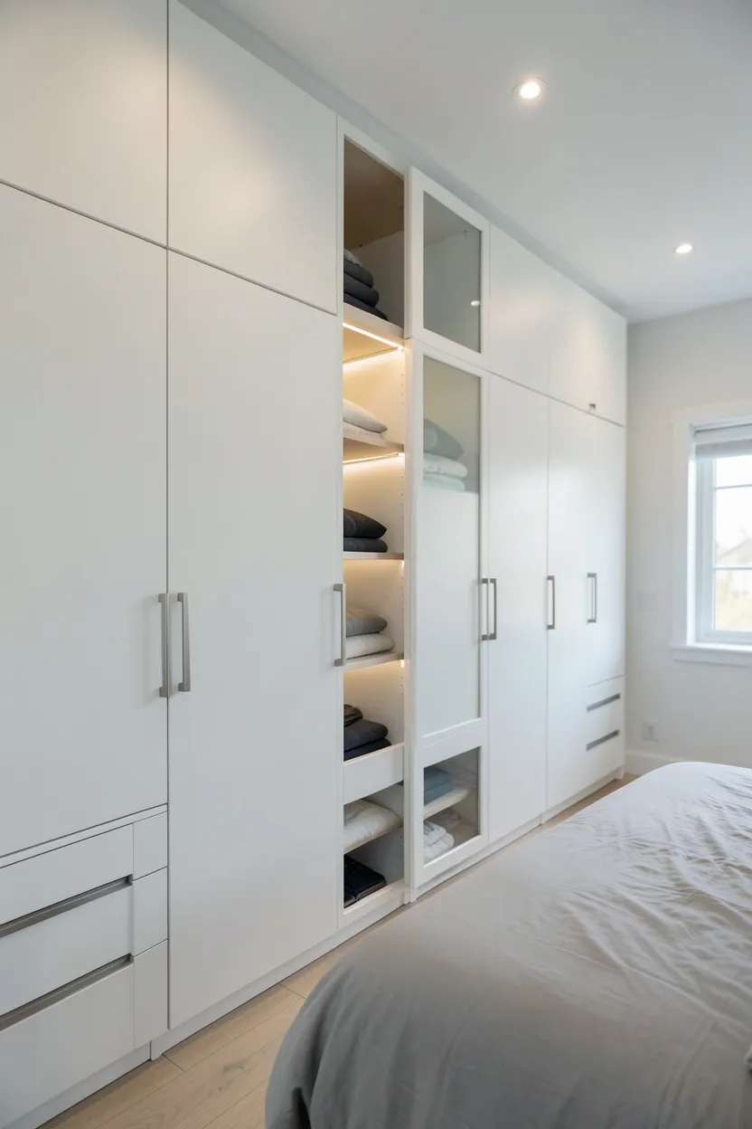 Built-In Floor-to-Ceiling Wardrobes
