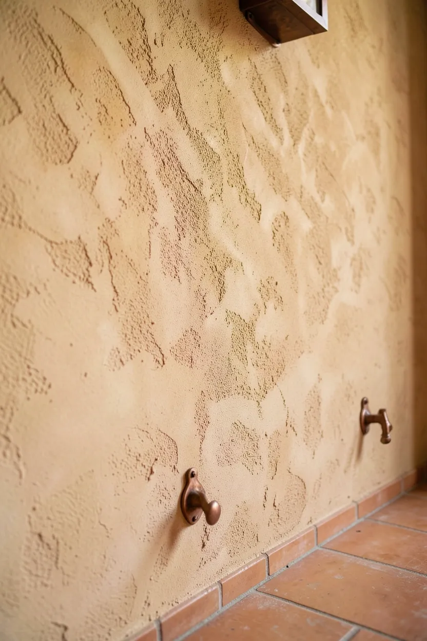 Warm Beige Wall Stucco