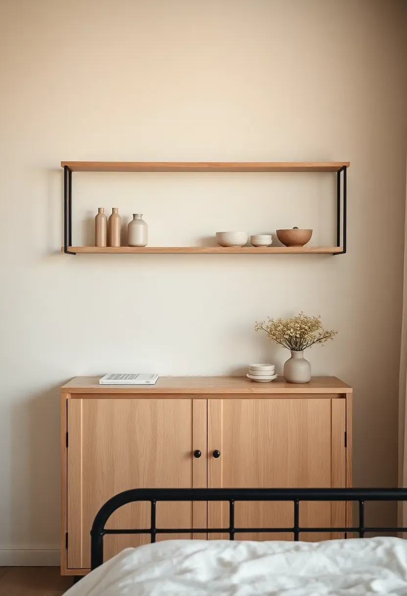 Gallery-rail art wall with closed base