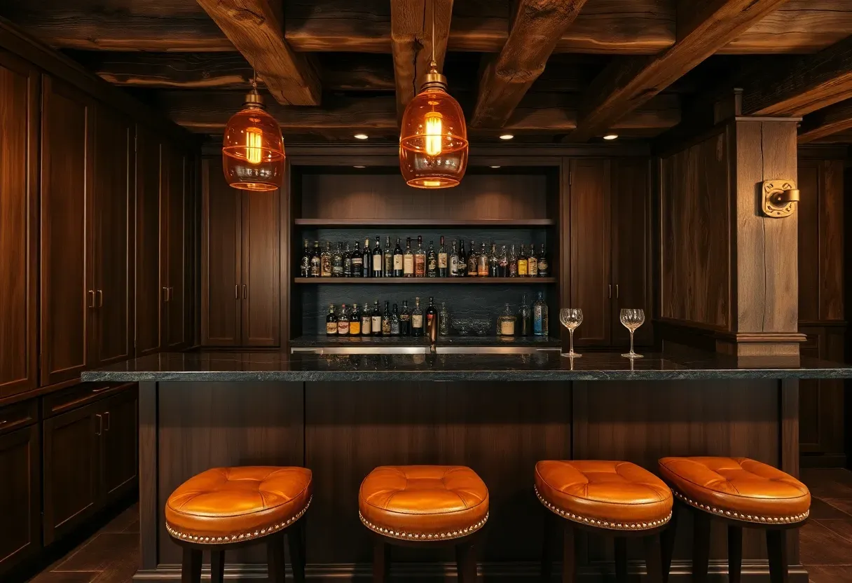 19 Bar Ideas for Basement Spaces