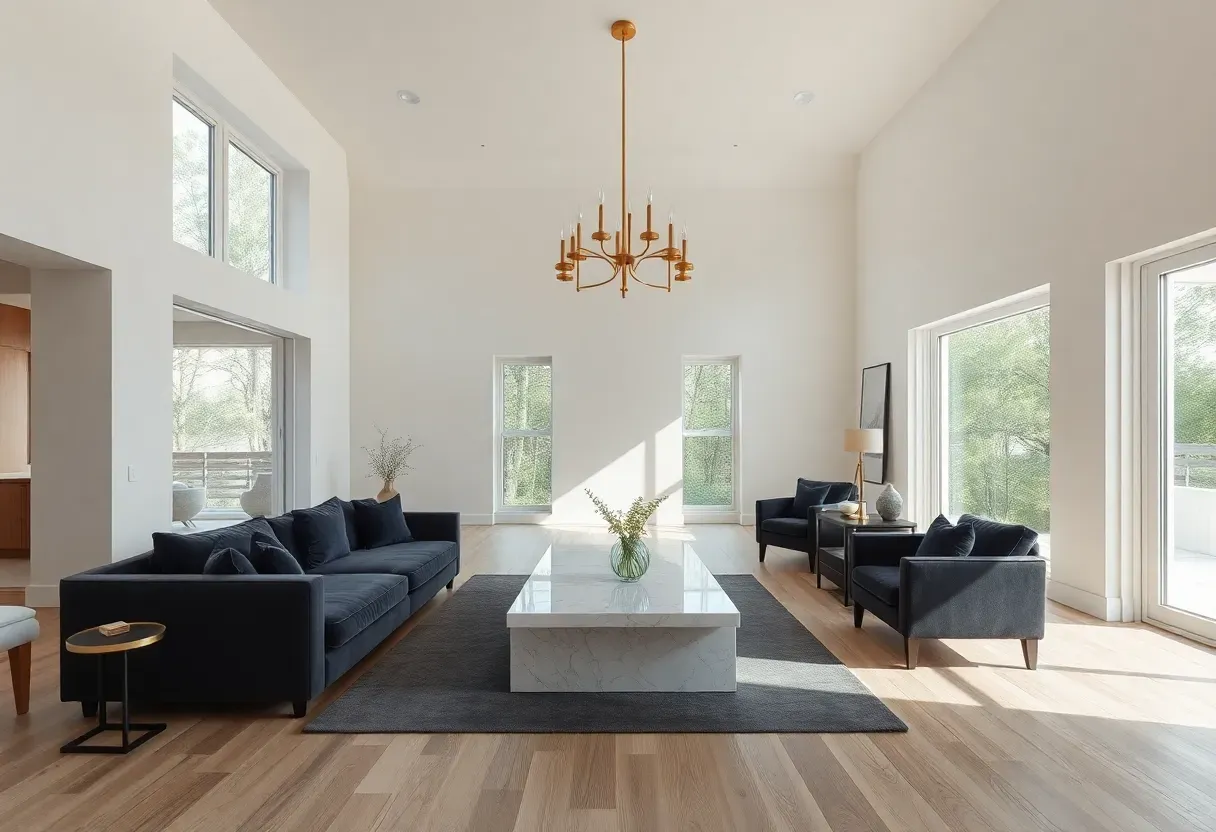 Elegant Minimalist Living Room