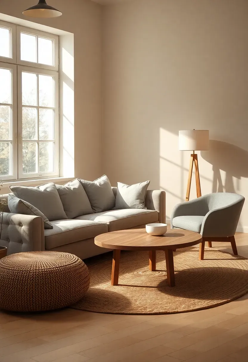 Balanced Asymmetry With Organic Shapes