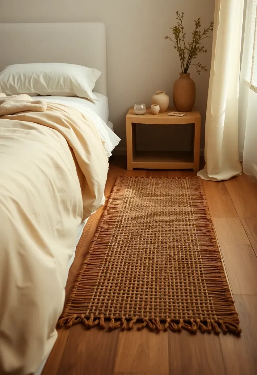 Tatami-style woven runner
