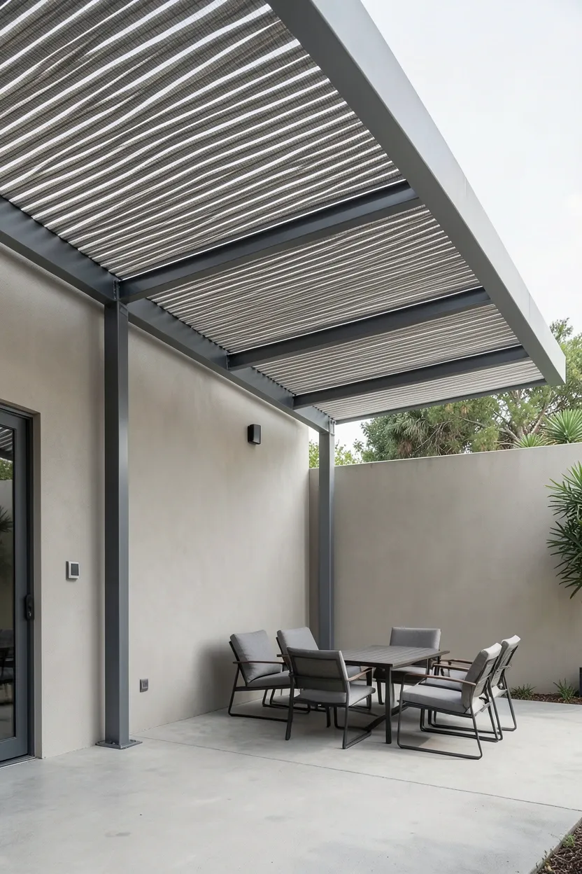 Cantilevered Shade Structure