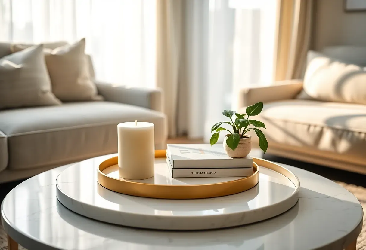 27 Round Tray Styling Ideas for Every Surface in Your Home