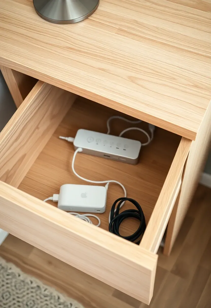 Simple gallery wall with framed childrens art