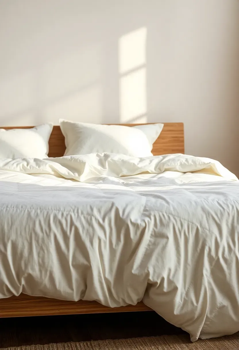 Crisp duvet plus a guest-ready top layer