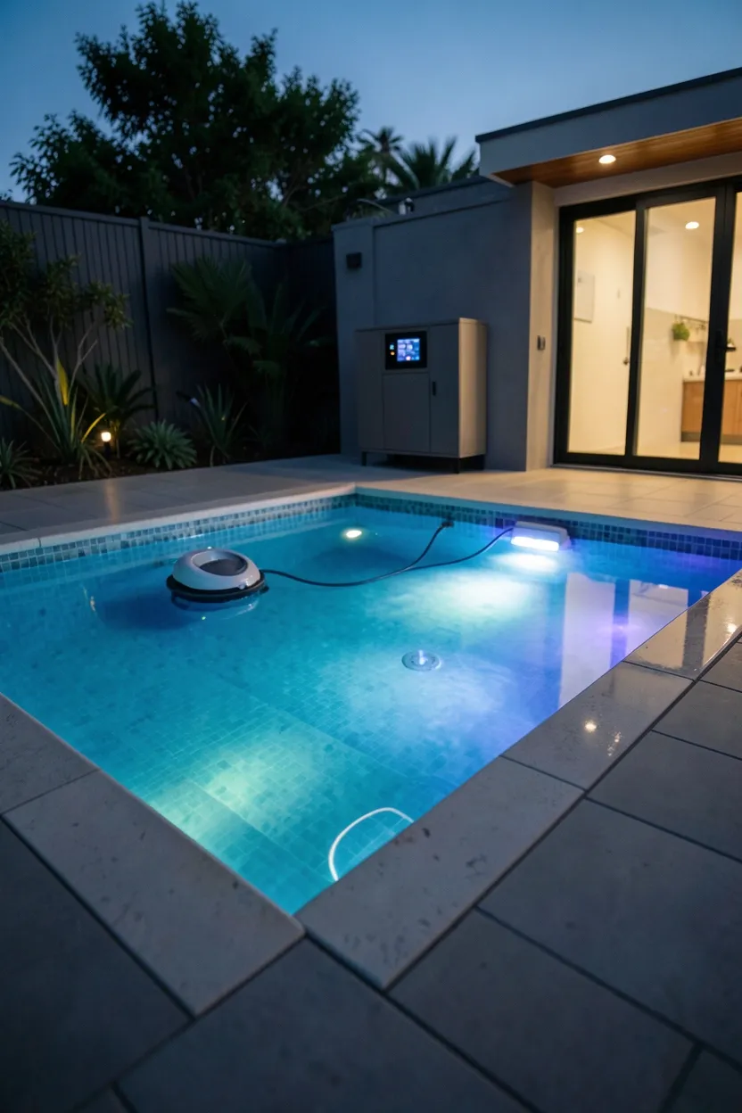 Smart Pool with Automated Features
