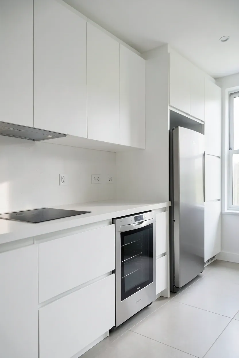 Two-Tone Cabinet Modern Kitchen