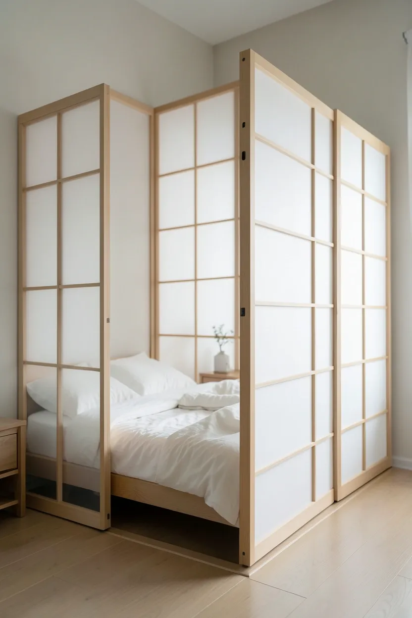 Folding Screen Room Divider