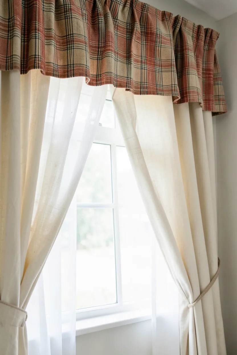 Layered Window Coverings for Warmth and Style