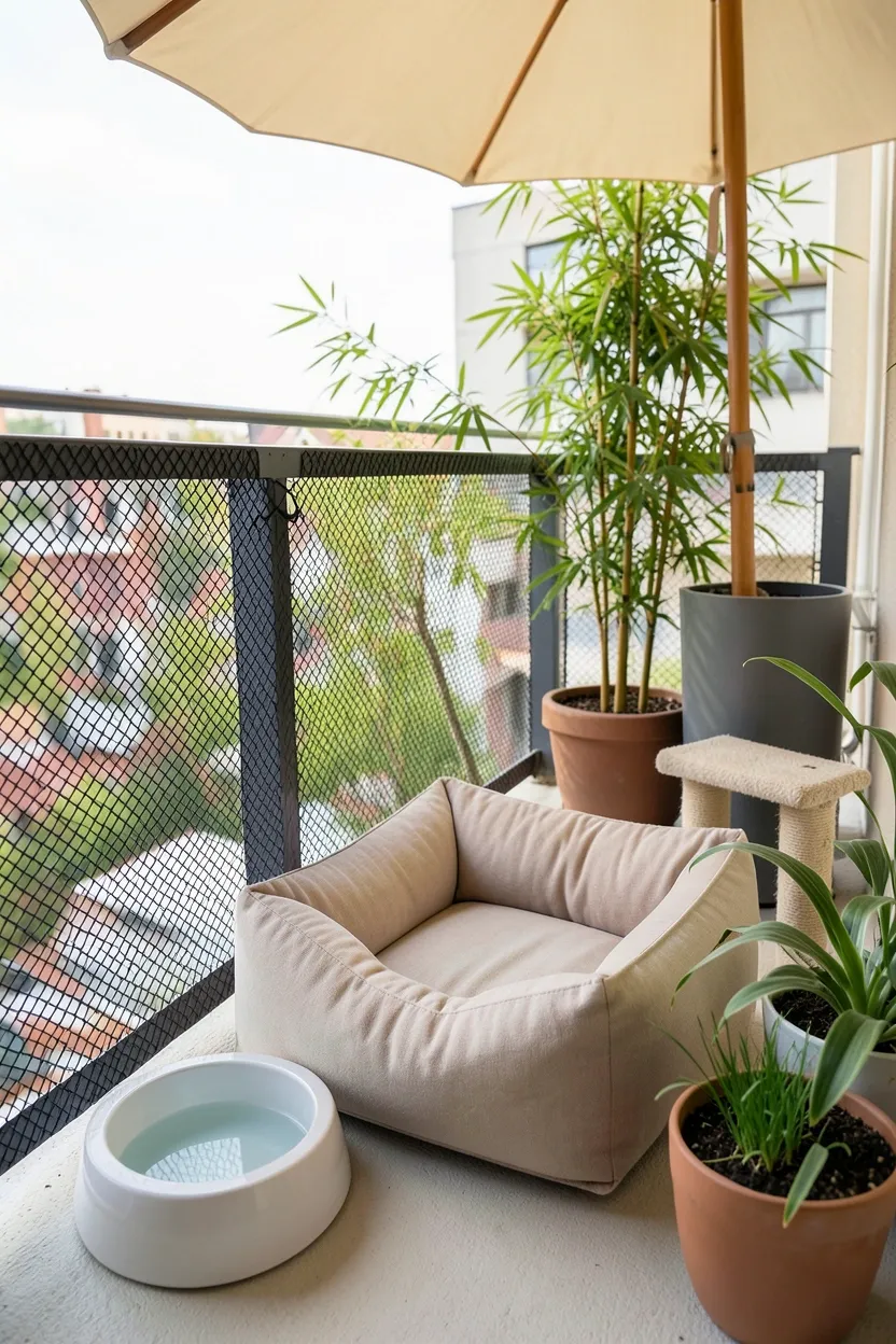 Pet-Friendly Balcony