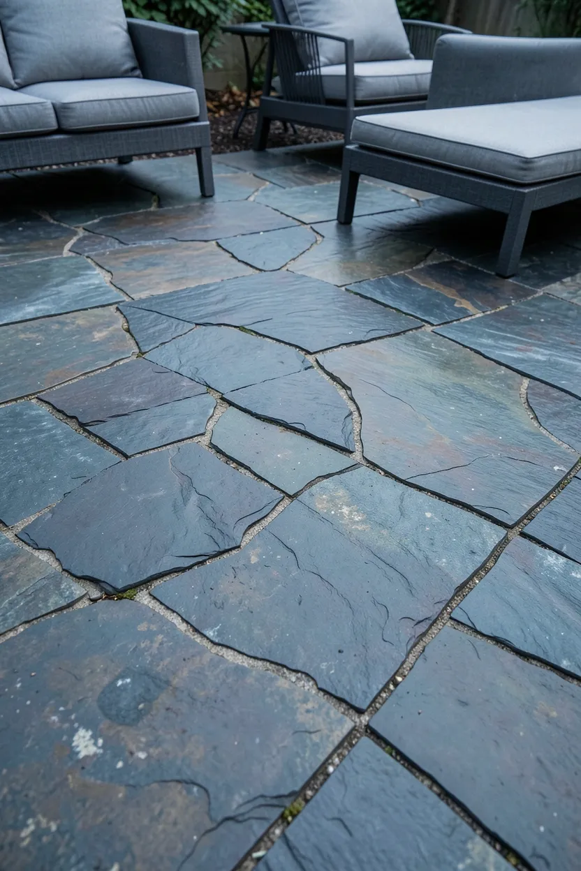 Slate-Inspired Rustic Design
