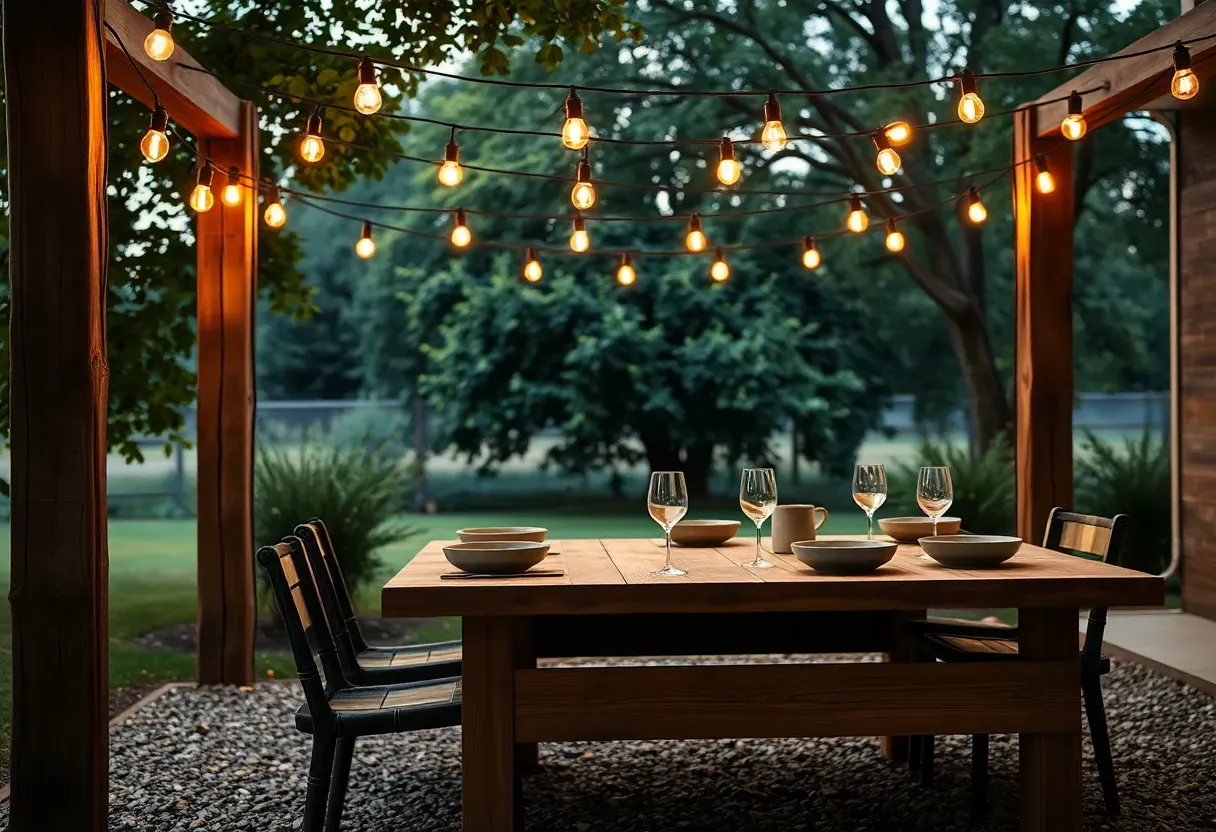 17 Backyard String Light Ideas